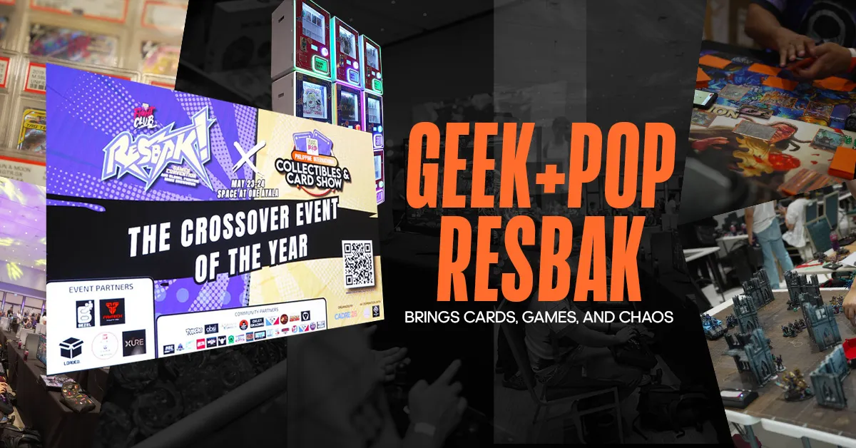 GEEK+POP Resbak Brings Cards, Games, and Chaos