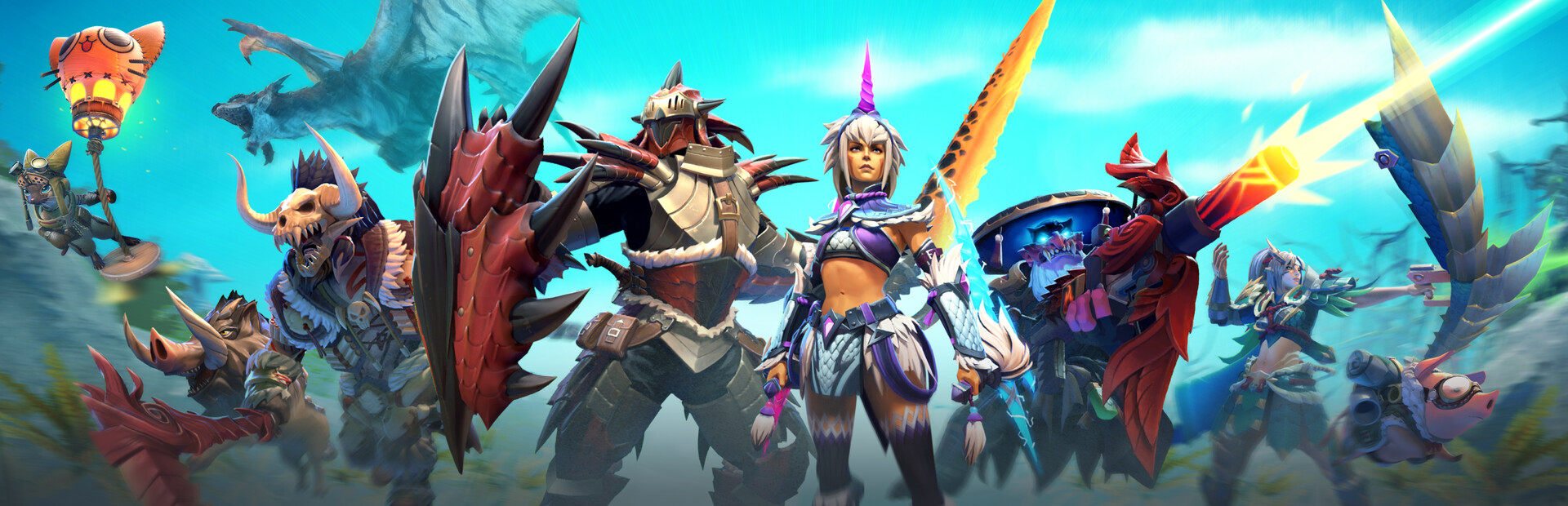Dota 2 key art